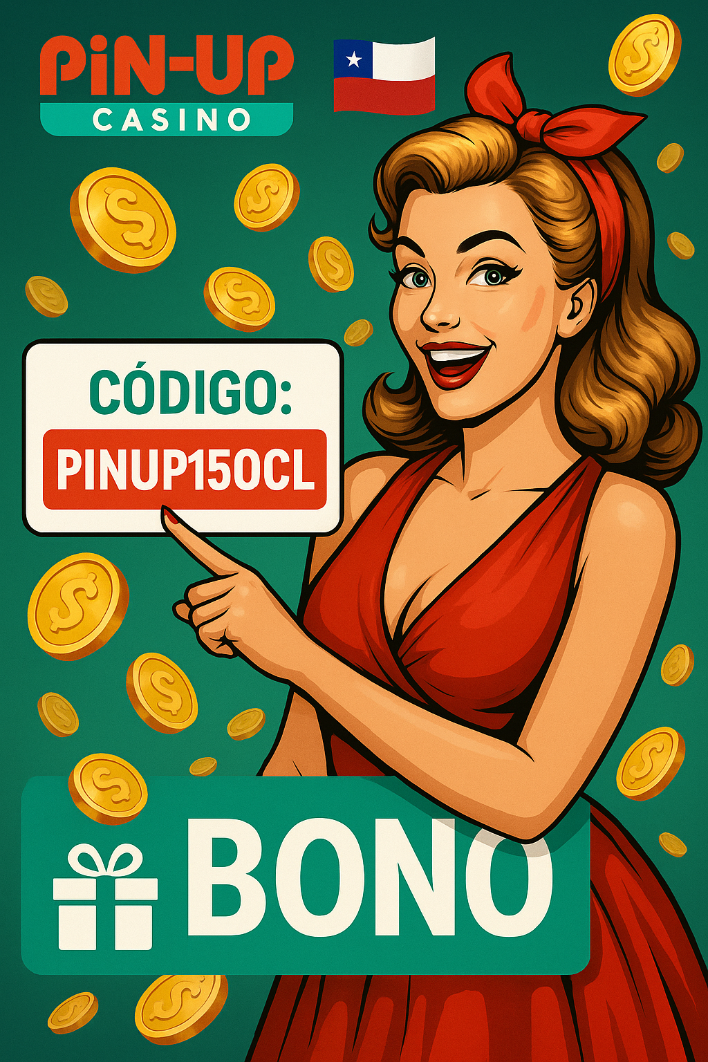 Guía de bonos y códigos de Pin-Up para Chile