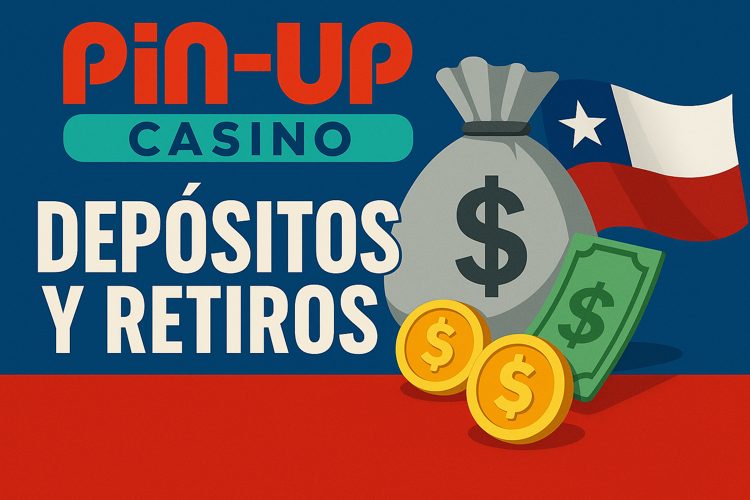 Depósitos y retiros Pin-Up Casino Chile