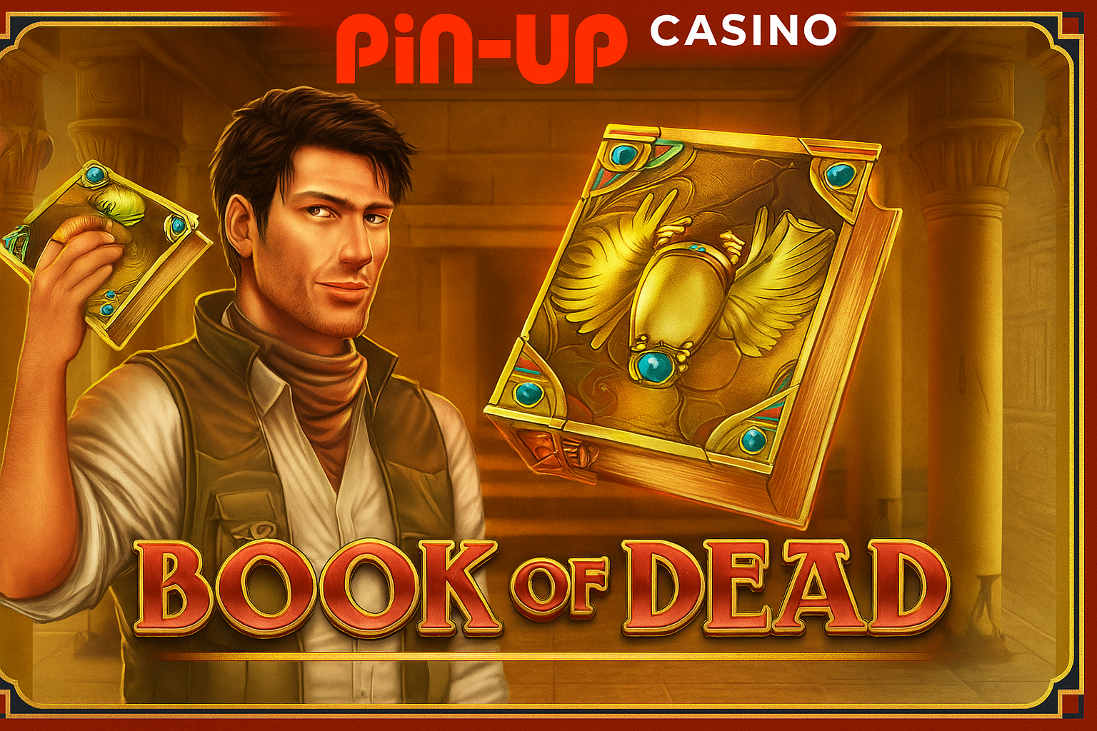 Book of Dead — slot popular en Pin-Up