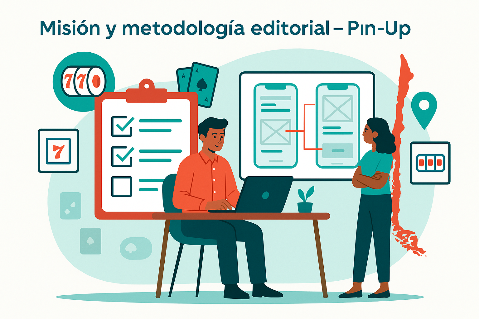 Misión y metodología editorial — Pin-Up Chile